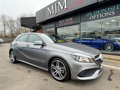 used Mercedes A200 A Class 2.1D AMG LINE AUTOMATIC 5d 134 BHP * HALF LEATHER * SMARTPHONE PREPARATION * REAR VIEW CAMERA