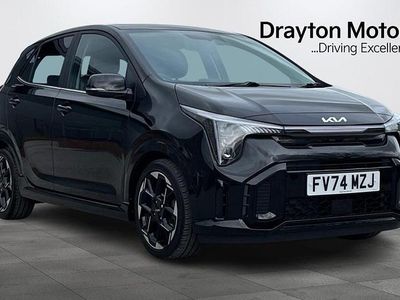 Used Kia Picanto GT-Line S 77 HP (56 kW) 2024 Black Hatchback