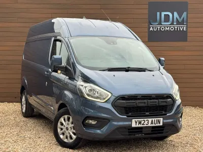 Used Ford Transit Custom Limited 2023 Blue Van