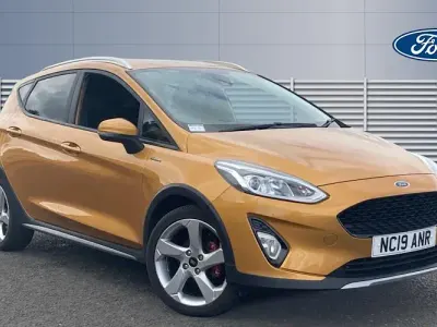 Used Ford Fiesta Active X 125 HP (91 kW) 2019 Yellow Hatchback