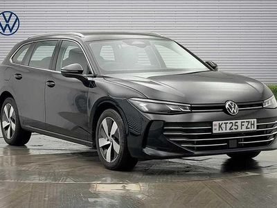 Used VW Passat Life 204 HP (150 kW) 2025 Black Estate