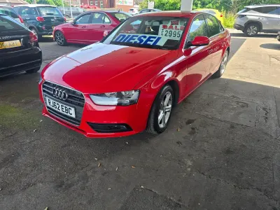 Used Audi A4 143 HP (105 kW) 2012 Red Sedan
