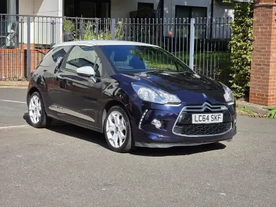 Usado Citroën DS3 90 HP (66 kW) 2015 Azul Citadino