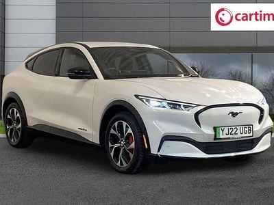 Used Ford Mustang Mach-E Standard Range 197 kW (269 HP) 2022 White SUV