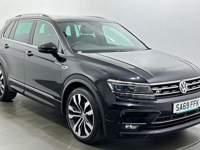 Used VW Tiguan R-line 150 HP (110 kW) 2018 Black SUV