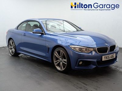 Blue Used 2015 BMW 435 M Sport Cabriolet | £14,050 (Fair price)