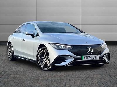 Usado Mercedes EQE350 AMG line 214 kW (292 HP) 2024 Prateado Sedan