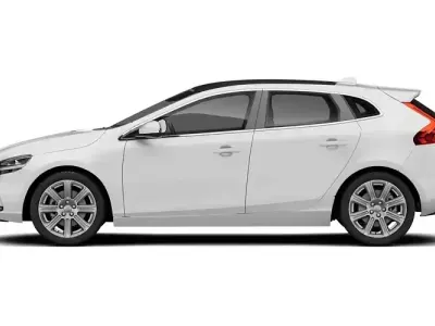 Used Volvo V40 SE Lux 120 HP (88 kW) 2015 White Hatchback