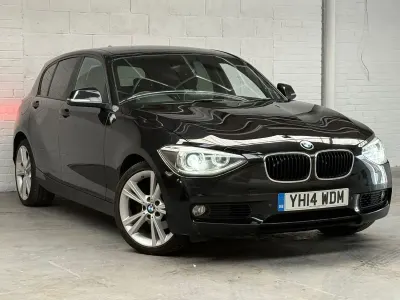 Used BMW 120 184 HP (135 kW) 2014 Black Hatchback