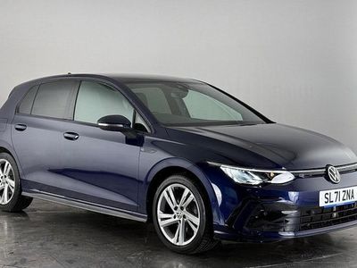 Used VW Golf VIII R-line 150 HP (110 kW) 2022 Blue Hatchback