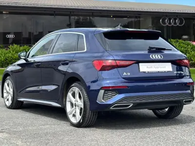 Used Audi A3 e-tron S-Line 204 HP (150 kW) 2024 Blue Hatchback