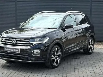 Used VW T-Cross R-line 109 HP (80 kW) 2022 Black SUV