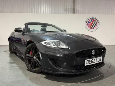 Used Jaguar XKR 510 HP (375 kW) 2012 Stratus grey Cabriolet