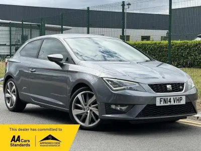 Used Seat Leon FR Sport 180 HP (132 kW) 2014 Grey Coupe