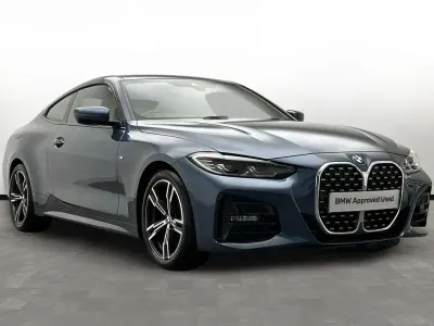 Used BMW 420 M Sport 180 HP (132 kW) 2021 Blue Coupe