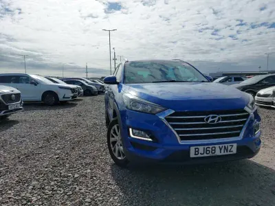 Używany Hyundai Tucson SE 132 KM (97 kW) 2018 Niebieski SUV