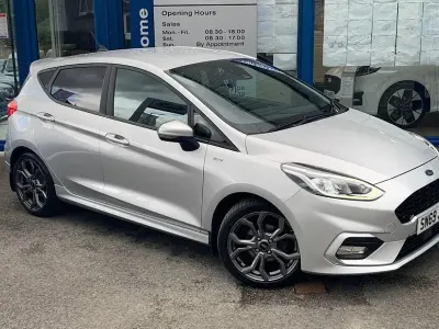 Used Ford Fiesta ST-Line 100 HP (73 kW) 2019 Silver Hatchback
