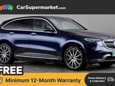 Used Mercedes EQC400 AMG line 300 kW (408 HP) 2021 Blue SUV