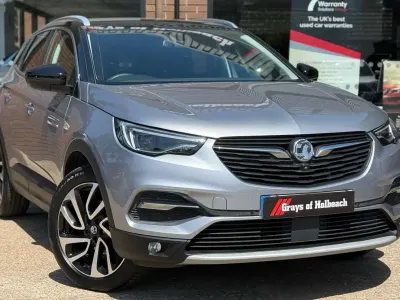 Used Vauxhall Grandland X Elite 120 HP (88 kW) 2018 Grey SUV