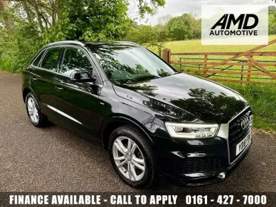 Used Audi Q3 S-Line 150 HP (110 kW) 2018 Black SUV