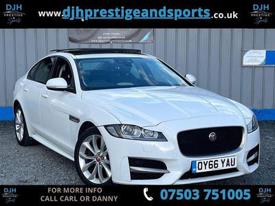 Używany Jaguar XF R-Sport 180 KM (132 kW) 2016 Biały Sedan/Limuzyna