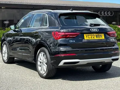 Używany Audi Q3 Sport 150 KM (110 kW) 2022 Czarny SUV