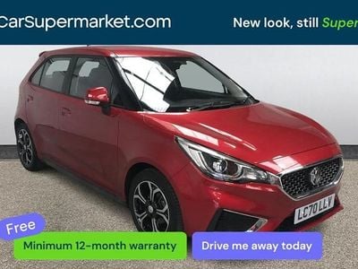 Usado MG MG3 Exclusive 106 HP (77 kW) 2020 Vermelho Citadino