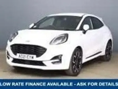 Begagnad Ford Puma ST-Line X 125 HK (91 kW) 2021 Vit SUV
