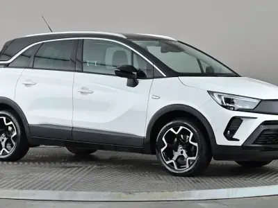 Used Vauxhall Crossland Ultimate 110 HP (80 kW) 2023 White SUV