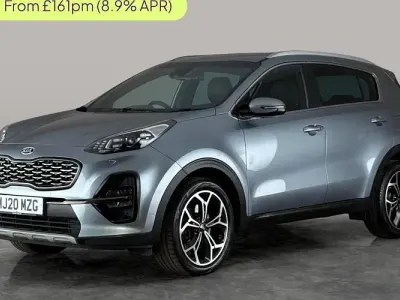 Used Kia Sportage GT-Line 177 HP (130 kW) 2020 Silver SUV