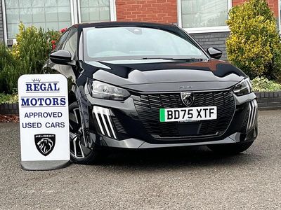 New Peugeot e-208 GTi 114 kW (156 HP) 2025 Black Hatchback