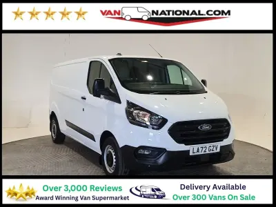 Used Ford Transit Custom 130 HP (95 kW) 2022 White Van