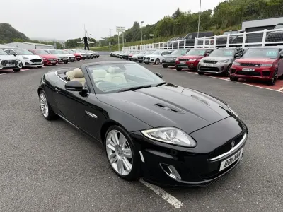 Used Jaguar XKR Supercharged 510 HP (375 kW) 2011 Black Cabriolet