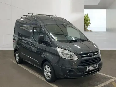 Used Ford Transit Custom Limited 130 HP (95 kW) 2017 Grey Van
