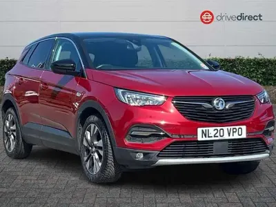 Used Vauxhall Grandland X SRi 130 HP (95 kW) 2020 Red SUV