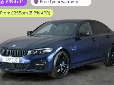 Used BMW 330e M Sport 292 HP (214 kW) 2022 Blue Sedan