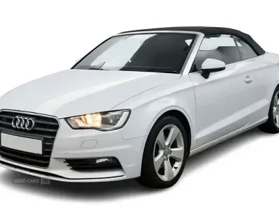 Used Audi A3 Cabriolet Sport 150 HP (110 kW) 2014 White Cabriolet