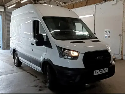 Used Ford Transit 105 HP (77 kW) 2022 White Van