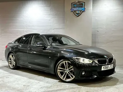 Begagnad BMW 420 Gran Coupé M Sport 187 HK (137 kW) 2018 Svart Sportkupé