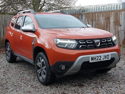 Orange Used 2022 Dacia Duster Prestige SUV | £13,498 (Fair price)