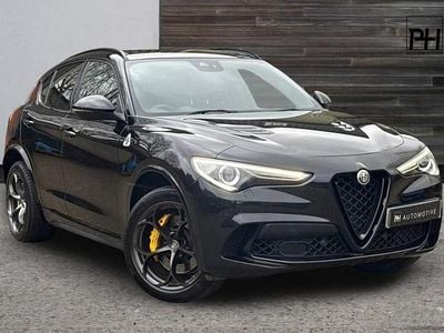 Used Alfa Romeo Stelvio Quadrifoglio 510 HP (375 kW) 2018 Black SUV