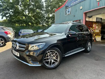Used Mercedes GLC220 AMG line 2017 Black SUV