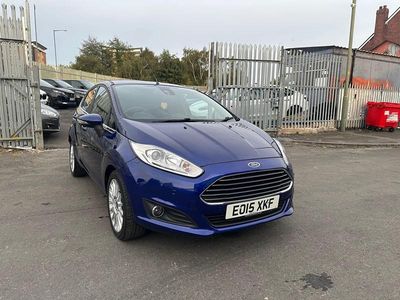 Used Ford Fiesta Titanium X 2015 Blue Hatchback