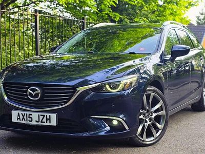 Used Mazda 6 Inclusive 175 HP (128 kW) 2015 Blue Estate