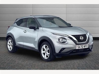 Used Nissan Juke N-Connecta 114 HP (83 kW) 2020 Silver SUV
