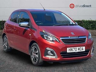 Red Used 2020 Peugeot 108 Collection Hatchback | £8,277 (Fair price)
