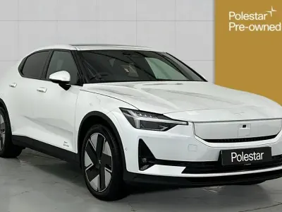 Begagnad Polestar 2 Long Range Single Motor 219 kW (299 HK) 2025 Vit Halvkombi