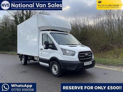 Used Ford Transit S 130 HP (95 kW) 2021 White Cabriolet