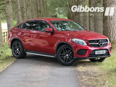 Used Mercedes GLE350 AMG line 258 HP (189 kW) 2015 Red SUV