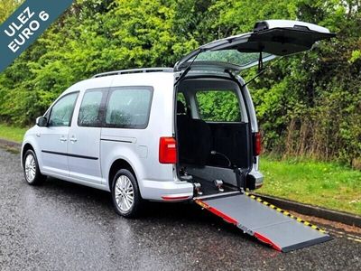 used VW Caddy Maxi Life 5 Seat Auto wheelchair Accessible Disabled Access Ramp Car
